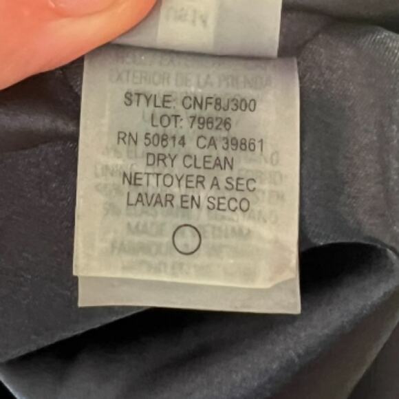 Elie Tahari Black Wool Pencil Skirt - Size 14 - Picture 5 of 9